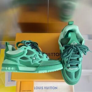 Louis Vuitton Mint Green LV Chunky Sneakers